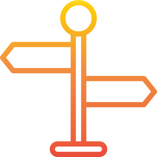 Guidepost icon