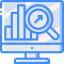 Bar chart icon 64x64