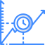 Line chart icon 64x64