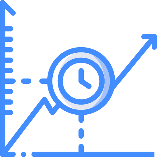 Line chart icon