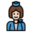 Air hostess icon 64x64