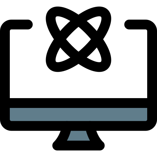 Desktop computer icon