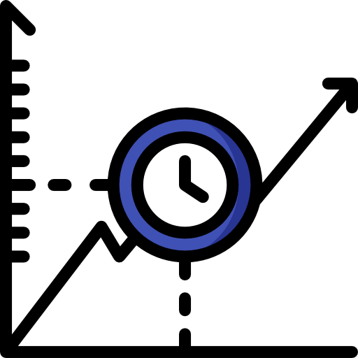 Line chart icon