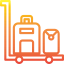Luggage cart icon 64x64