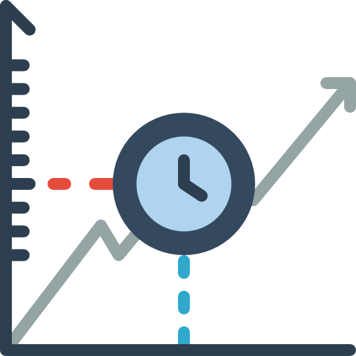Line chart icon