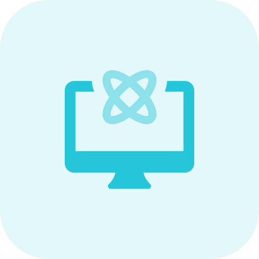 Desktop computer icon