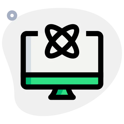 Desktop computer icon
