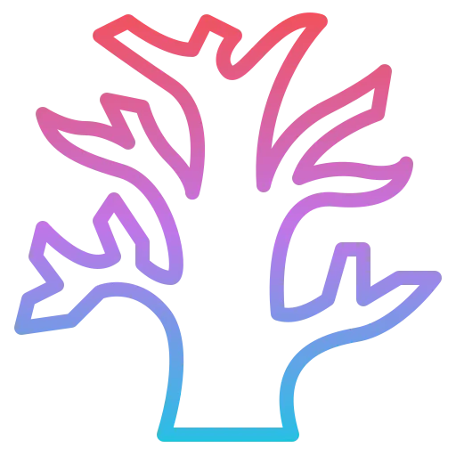 Dry tree icon
