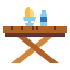 Outdoor table icon 64x64