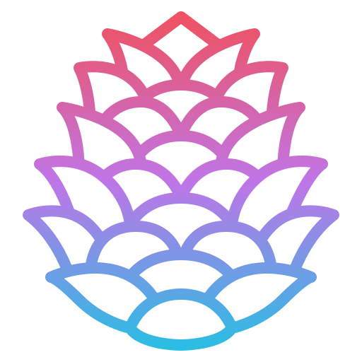 Pine cone icon