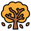 Autumn tree icon 64x64