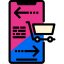 Shopping cart icon 64x64