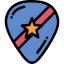 Guitar pick icon 64x64