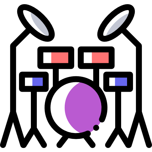 Drum set icon