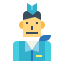 Flight attendant ícono 64x64