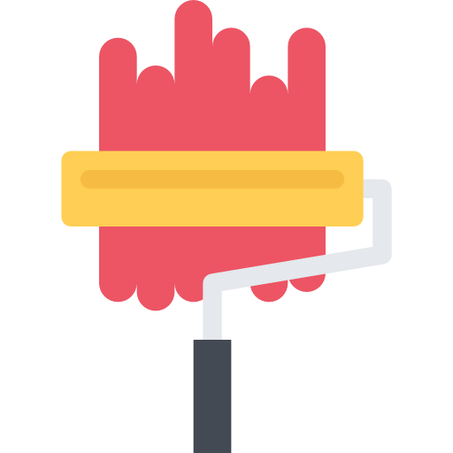 Paint roller icon