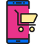 Online shopping icon 64x64
