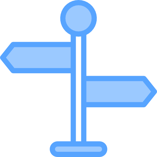 Guidepost icon