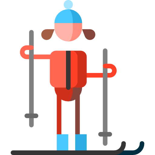 Skiing Symbol