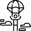 Parachutist icon 64x64