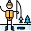 Ice fishing icon 64x64