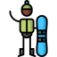 Snowboarder icon 64x64