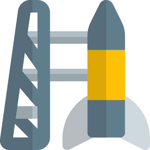 Rocket launch icon