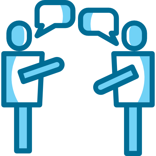 Talking icon