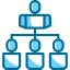 Hierarchical structure icon 64x64