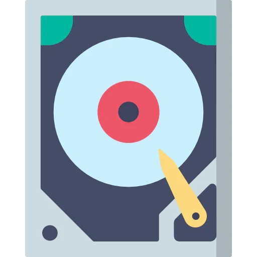 Hard disk icon