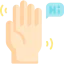 Waving hand アイコン 64x64