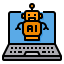 Artificial intelligence icon 64x64