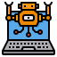 Artificial intelligence Symbol 64x64