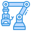 Robotic arm icon 64x64