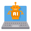 Artificial intelligence icon 64x64