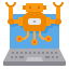 Artificial intelligence icon 64x64