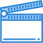 Clapperboard icon 64x64