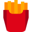 French fries icon 64x64
