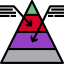 Pyramid chart Ikona 64x64