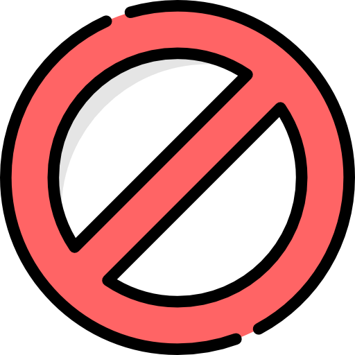 Prohibited icon