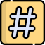 Hash Symbol 64x64