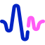 Audio waves icon 64x64