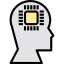 Artificial intelligence icon 64x64
