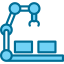 Robot arm icon 64x64