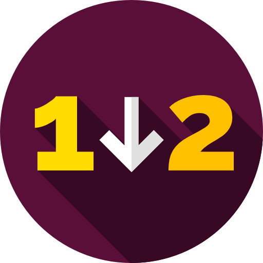 Ascending sort icon