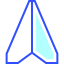 Paper plane icon 64x64