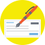 Cheque icon 64x64