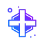 Крест иконка 64x64