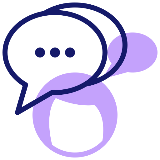 Speech bubble icon