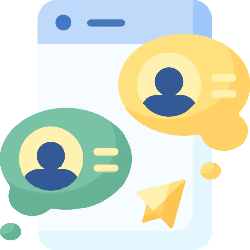 Chat bubble icon